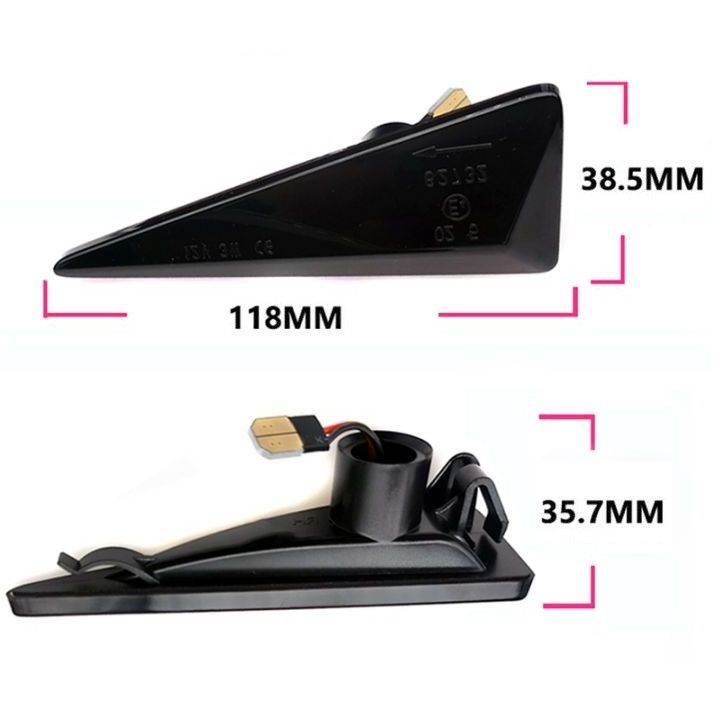 products/352/dacia sandero svetlo migavca.jpg - LED SIJALICE, BOCNI DYNAMIC MIGAVCI - DACIA 202011640 - Xenon Svetla Beograd